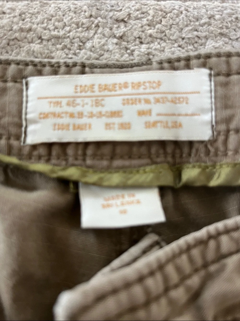 Eddie Bauer Navy and Khaki Cargo Shorts Duo - Picture 3 of 12
